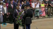 Obama Marks Milestone During Seventh Memorial Day Ceremony at Arlington