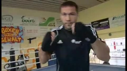 Кобрата - тренировка и интервю преди мача с Александър Устинов