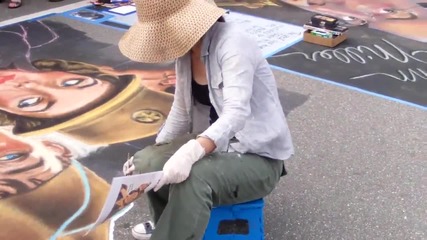 • 3 D • Живопис на асфалт в Сарасота — Sarasota Chalk Festival 2013