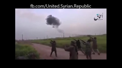 Ексклузивни кадри от стрелбата по руските пилоти !!