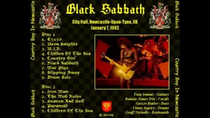 Black Sabbath - Childern Of The Grave Live In Newcastle 07.01.1982 