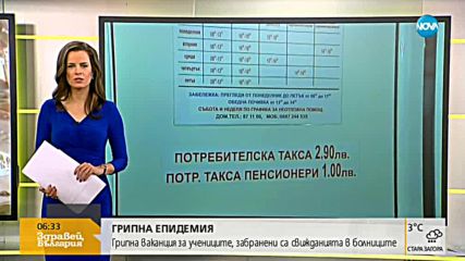 ГРИПНА ЕПИДЕМИЯ: Ваканция за учениците, без свиждания в болниците