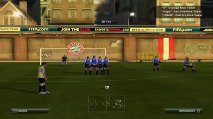 Fifa13 Free Kick Battle Benzema vs Kroos