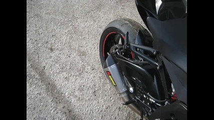 Bmw S1000rr Akrapovic shorty full exhaust.avi