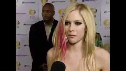 Avril Lavigne At Koi Opening