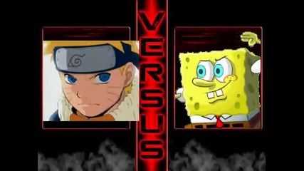 Naruto & Sasuke Vs Spongebob & Patrick