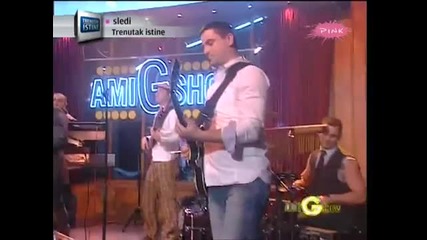 Adil & Alegro Band - U snu ljubim medna usta [ Uzivo - Ami G Show 02.01.2012 ]