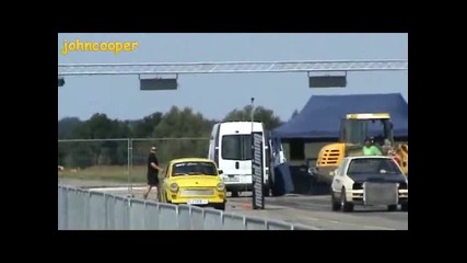 Trabant Vr6 Turbo Rwd vs Golf 3 Gti Fwd атмосферен 