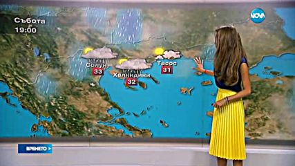 Прогноза за времето (20.08.2016 - сутрешна)