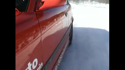 Bmw E36 Markus Militzer in Snow - Drift