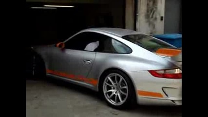 Silver Porsche Gt3 Rs