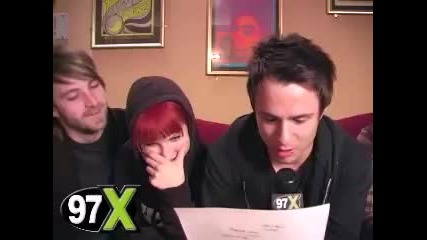 Mad Libs With Paramore 