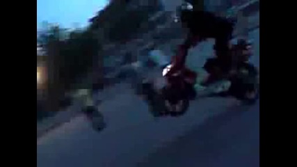 Moped Stunt