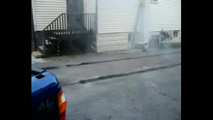 Ford Mustang Saleen Burnout