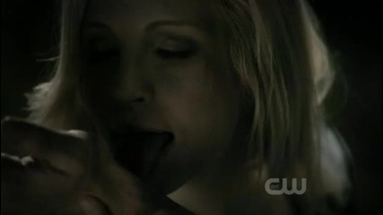 The Vampire Diaries Season02 Episode03 - Bad moon Rising - Caroline bites Matt 