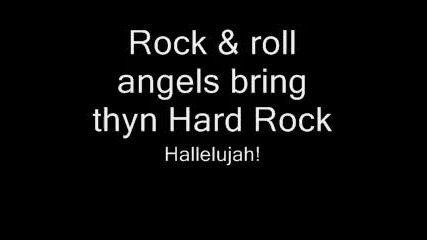 Lordi - Hard Rock Hallelujah (lyric)