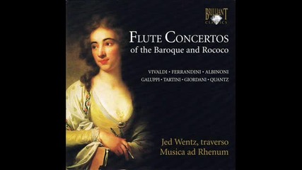 Johann Joachim Quantz - Concerto per due flauti, archi e basso continuo in G Dur - 3