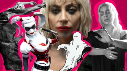 😬 Лейди Гага обладана от Харли Куин? 👻