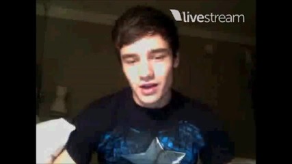 One Direction - Liam Payne - Twitcam на живо от 14.03.12 - част 1/8
