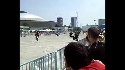 stunt show Romania 2009