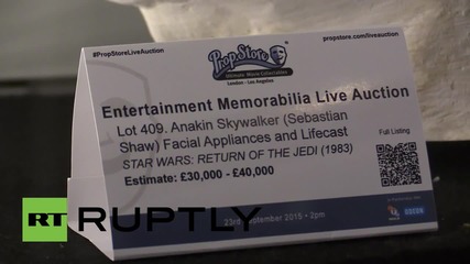 UK: Original Star Wars Stormtrooper helmet set to fetch $93,000 at auction