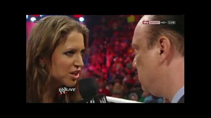 [ Raw Episode 1000 ] - Brock Lesnar Напада Triple H..
