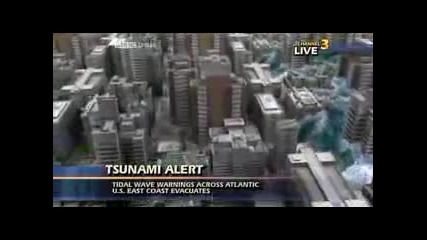 Breaking news - Цунами залива Ню Йорк 