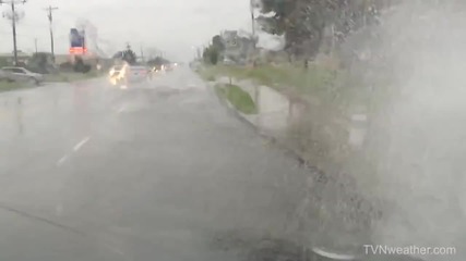Наводнение и пороен дъжд в Оклахома Сити