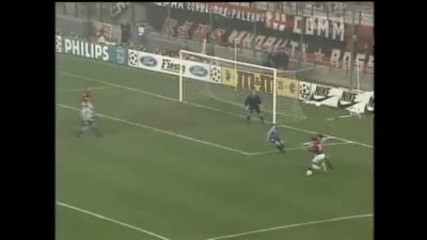 Феноменален гол на Марко Ван Бастен - Милан - Гьотеборг 4:0 1992/93