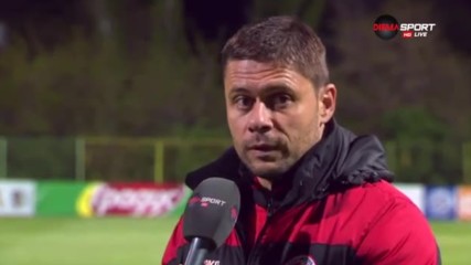 Александър Димитров: Точката има важна психическа стойност