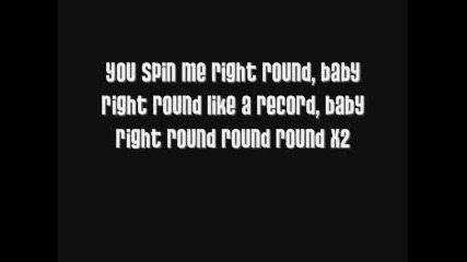 You spin me right round(lyrics)