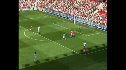 Fifa11 - Прехвърлящ удар на Бербатов + Бг Коментар