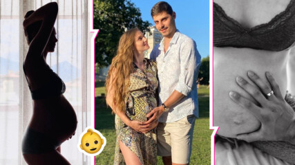 Красива и бременна: Нанси Карабойчева в 9-ия месец и изглежда прекрасно