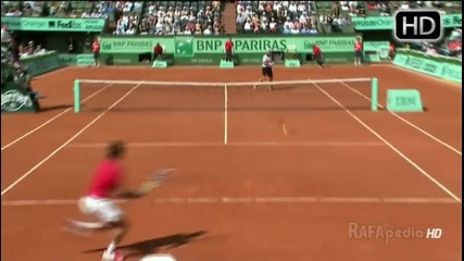 Nadal vs Bolelli - Roland Garros 2012