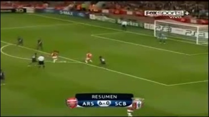 15.09.2010. - Арсенал 6:0 Брага 