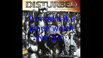 Disturbed - Land of Confusion with lyrics 