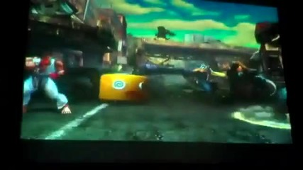 Street Fighter X Tekken Ryu, Chun Li vs Kazuya, Nina Gameplay (360p) 
