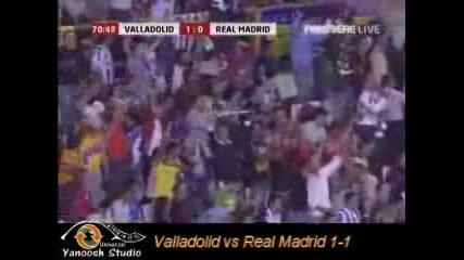 Valladolid 1-1 Real Madrid (all Goals)