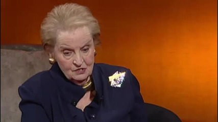 Madeleine Albright On being a woman and a diplomat 