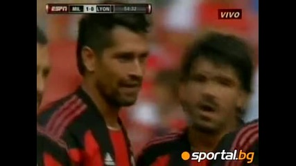 Олимпик Лион 1:1 Милан [ Еmirates Cup ] 01.08.2010