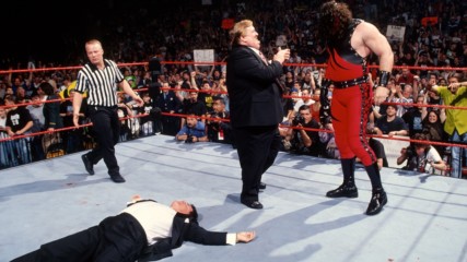 Kane attacks Pete Rose: WrestleMania XIV