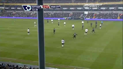 Defoe - Tottenham 2 - 0 Man City 