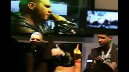 Fler und Godsilla auf der Games Convention 2008 