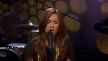 demi lovato it s not too late live on cambio