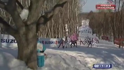Womens 15km Pursuit at World Championship 2007 Sapporo