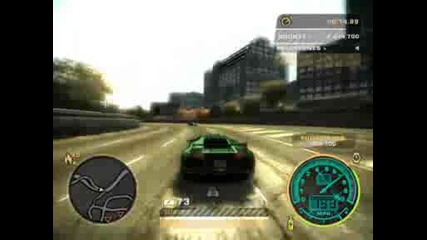 Nfs Mw Green lamborgini (част 2)