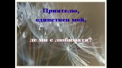 Аз попитах ясена (превод) - караоке