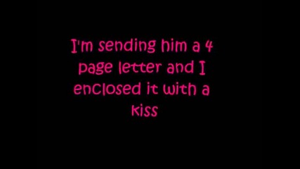 Four page letter-aaliyah