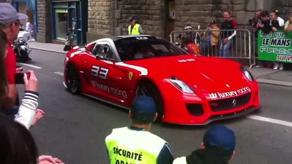 Зверски рев на Ferrari 599