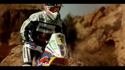 Dakar 2011 - Carlos Sainz Marc Coma training in Spain